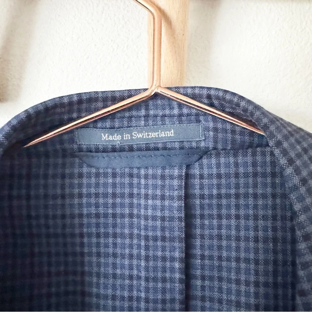 Ermenegildo Zegna Blue Wool 10 Pocket Jacket - Picture 6 of 16